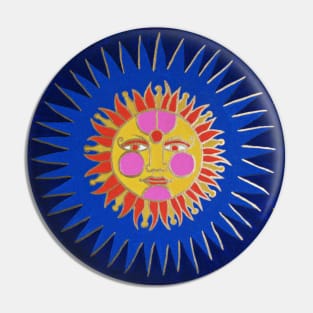 Groovy Sun Pin