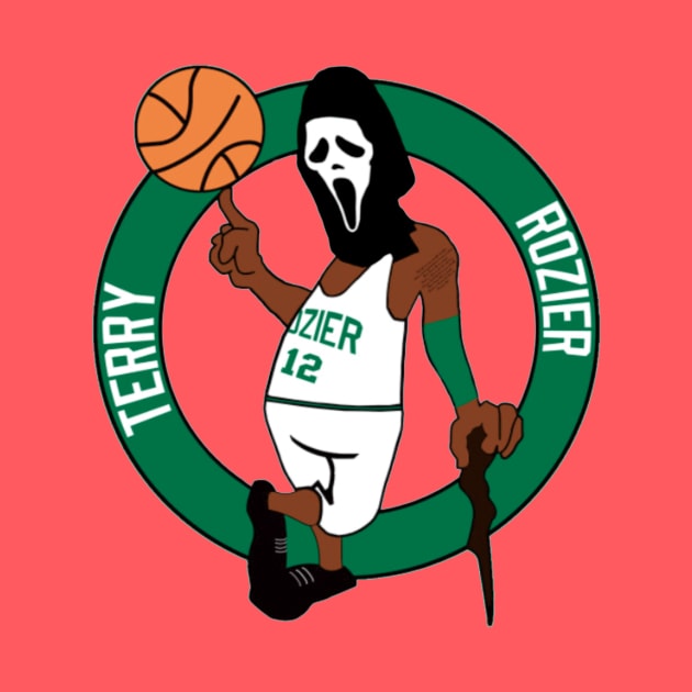 Scary Terry Rozier Celtics merch by lvafar