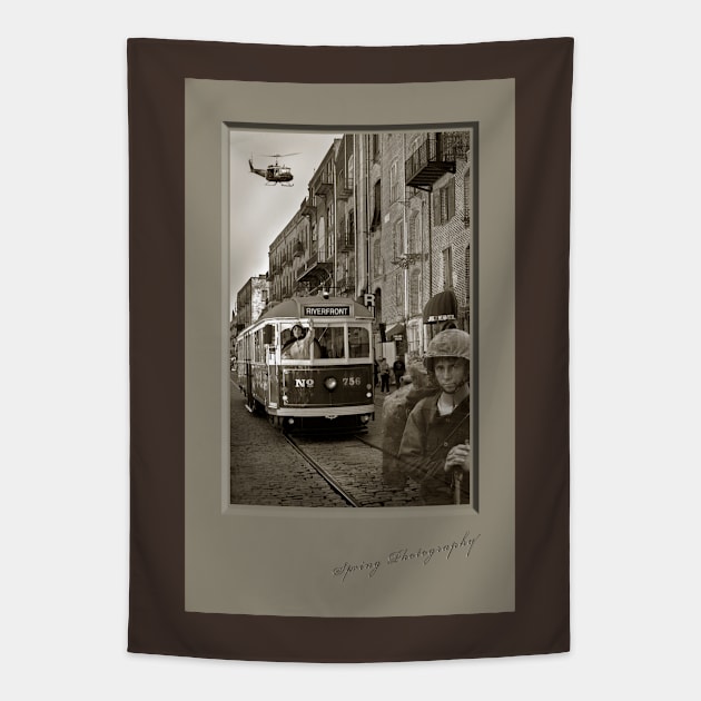 Ghosts of Vietnam Tapestry by pvjaffe