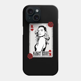 Vintage Card Margot Robbie Phone Case