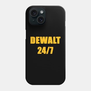 Dewalt 24/7 Tool Lover Design Phone Case