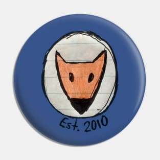 Mr. Fox's Shop Logo Pin