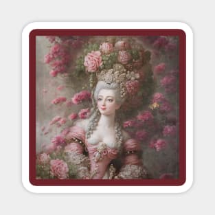 Marie Antoinette - Baroque Roses Queen Magnet