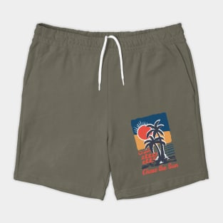 Chase the Sun T-Shirt: Palm Trees, Sun, and Sea - Summer Paradise Tee Shorts