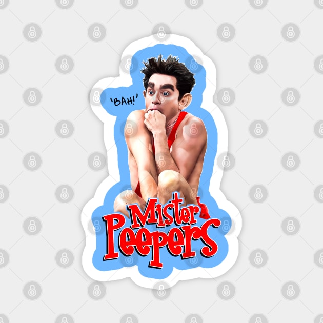 Mr. Peepers Magnet by darklordpug