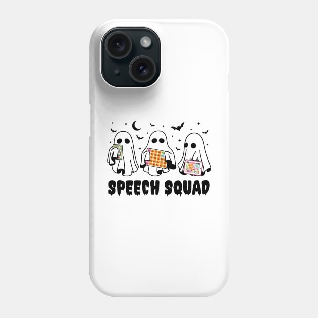 Speech Pathologist Halloween Speech Squad SLP Phone Case by antrazdixonlda