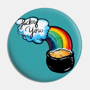 Lucky Rainbow Pin