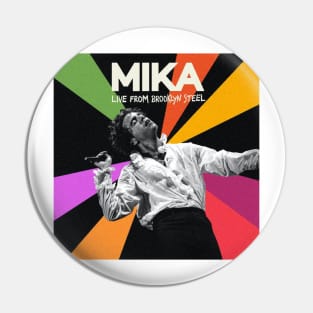 Mika live from brooklyn steel Pin