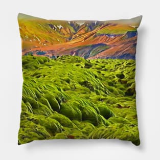 Green Field Pillow