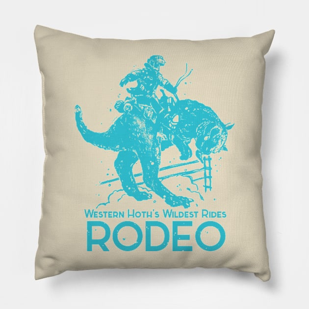 Taun Taun Rodeo Pillow by bigbadrobot