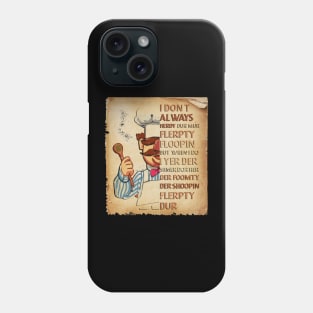 vintage look design, exclusive, swedish chef Phone Case