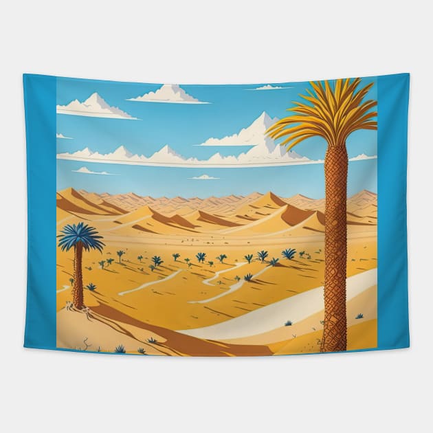 Sahara Desert Tapestry by fleurdesignart