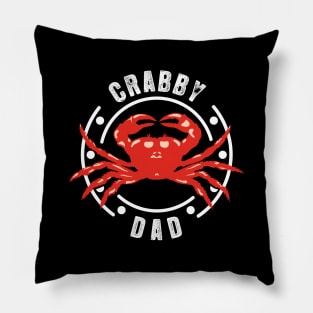 Crabby Dad Pillow