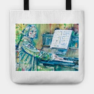 FRANZ LISZT - watercolor portrait .3 Tote