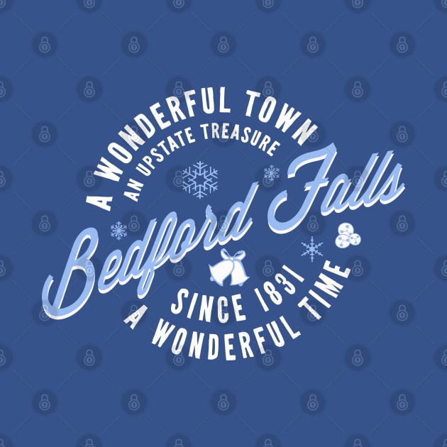 Bedford Falls Circle by PopCultureShirts