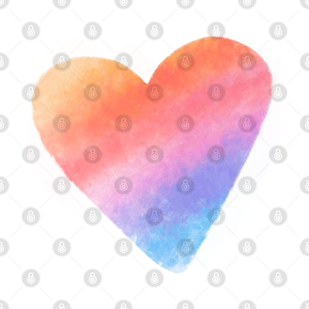 Rainbow Heart by DesignCat
