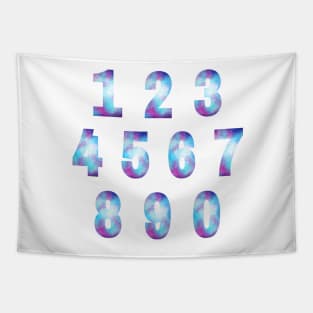 Galaxy Numbers Tapestry