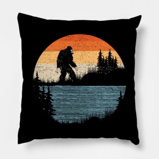 Bigfoot Lake Sunset Pillow