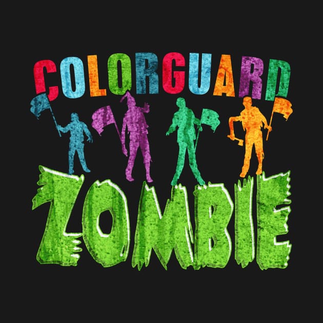 Colorguard Zombie by SoCalmama Creations