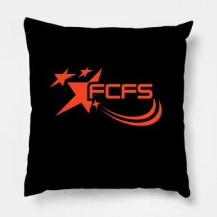 Red FCFS Design Pillow