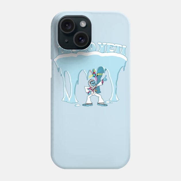 Disco Yeti Phone Case by MagicalMeltdown