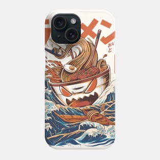 Great Ramen off Kanagawa - Great Wave Phone Case