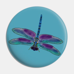 Dragonfly with sunglasses Pin