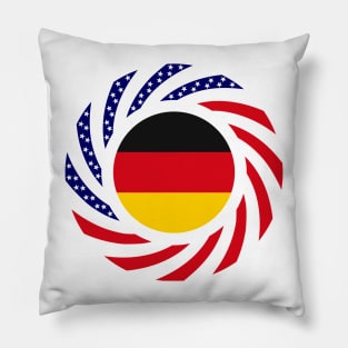 German American Multinational Patriot Flag Pillow