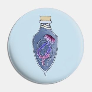 Jellyfish Vial Pin