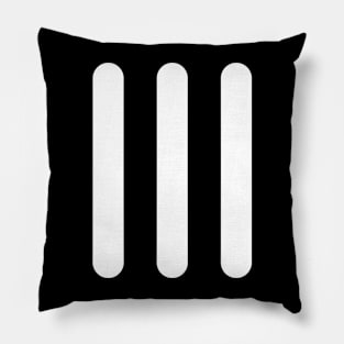 Newborn Contrast Lines design Pillow