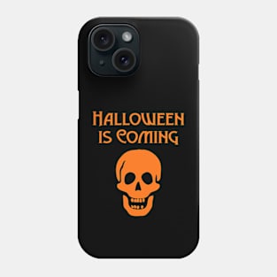 Halloween is Coming Orange Cheeky Witch® Phone Case