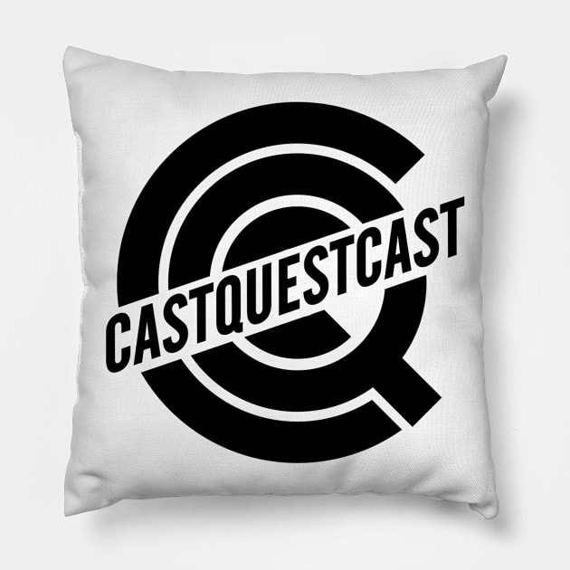 CastQuestCast Logo Pillow by CastQuestCast