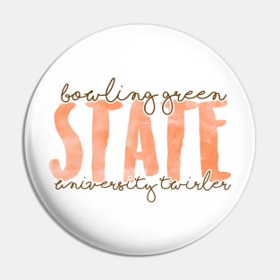 Bowling Green State University Twirler 1 Pin