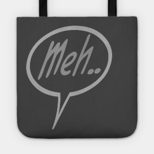 Word Balloon: “Meh” Tote