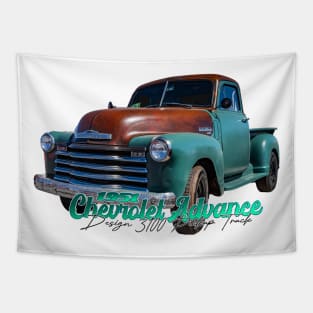 1951 Chevrolet Advance Design 3100 Pickup Truck Tapestry