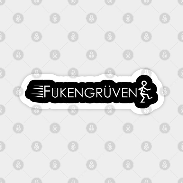 Fukengruven Parody in White Magnet by This is ECP