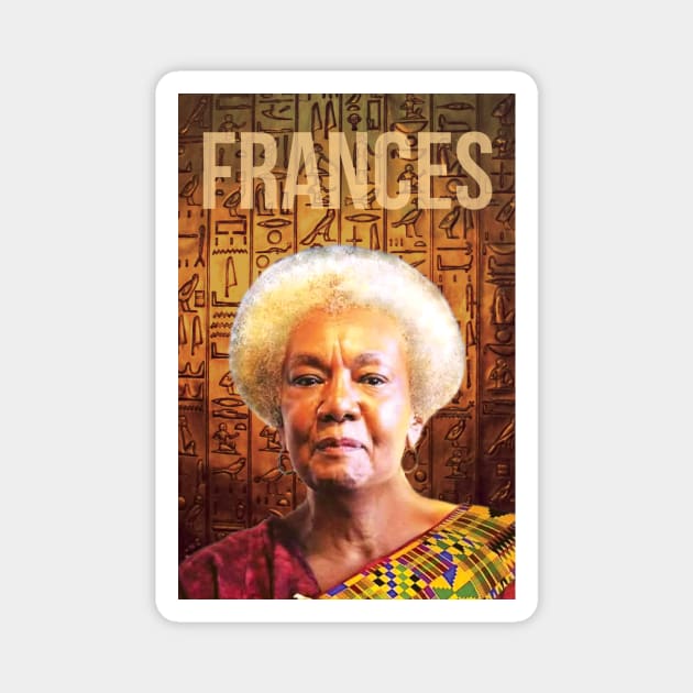 Women of Black History | Black Psychologist Dr Frances Cress Welsing Magnet by Panafrican Studies Group