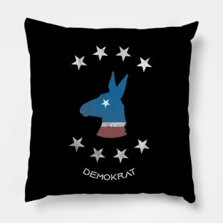 Democrat-Donkey-politic Pillow