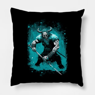 Mörk Borg Bestiary - Frost Giant Pillow