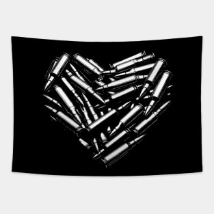 bullet heart Tapestry