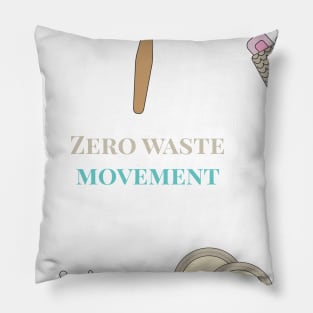 Zero waste movement Pillow