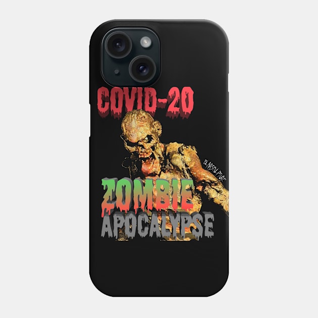 Covid-20 Zombie Apocalypse Phone Case by Blairsculpture