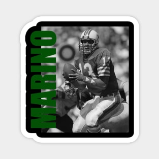 Dan Marino // Retro Aesthetic Fan Art // 80s Magnet