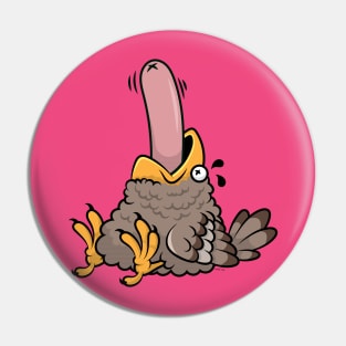 Glutton Bird Pin