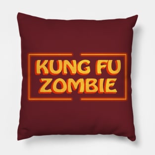 Kung-Fu Zombie Pillow