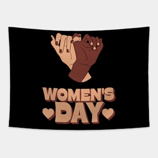 Empower Women, End Racism: Women's Day Statement Tapestry