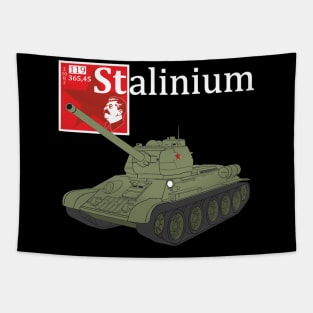 A dose of Stalinium for fans of War Thunder and the T-34 tank Tapestry