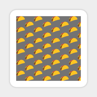 Gray Taco Magnet