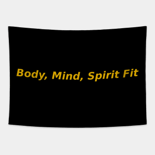 Mind Body Spirit Fit Tapestry