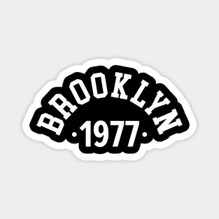 Brooklyn Chronicles: Celebrating Your Birth Year 1977 Magnet
